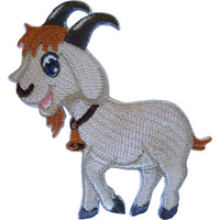 Billy Goat Patch Iron Sew On Clothes Ram Embroidered Badge Embroidery Applique