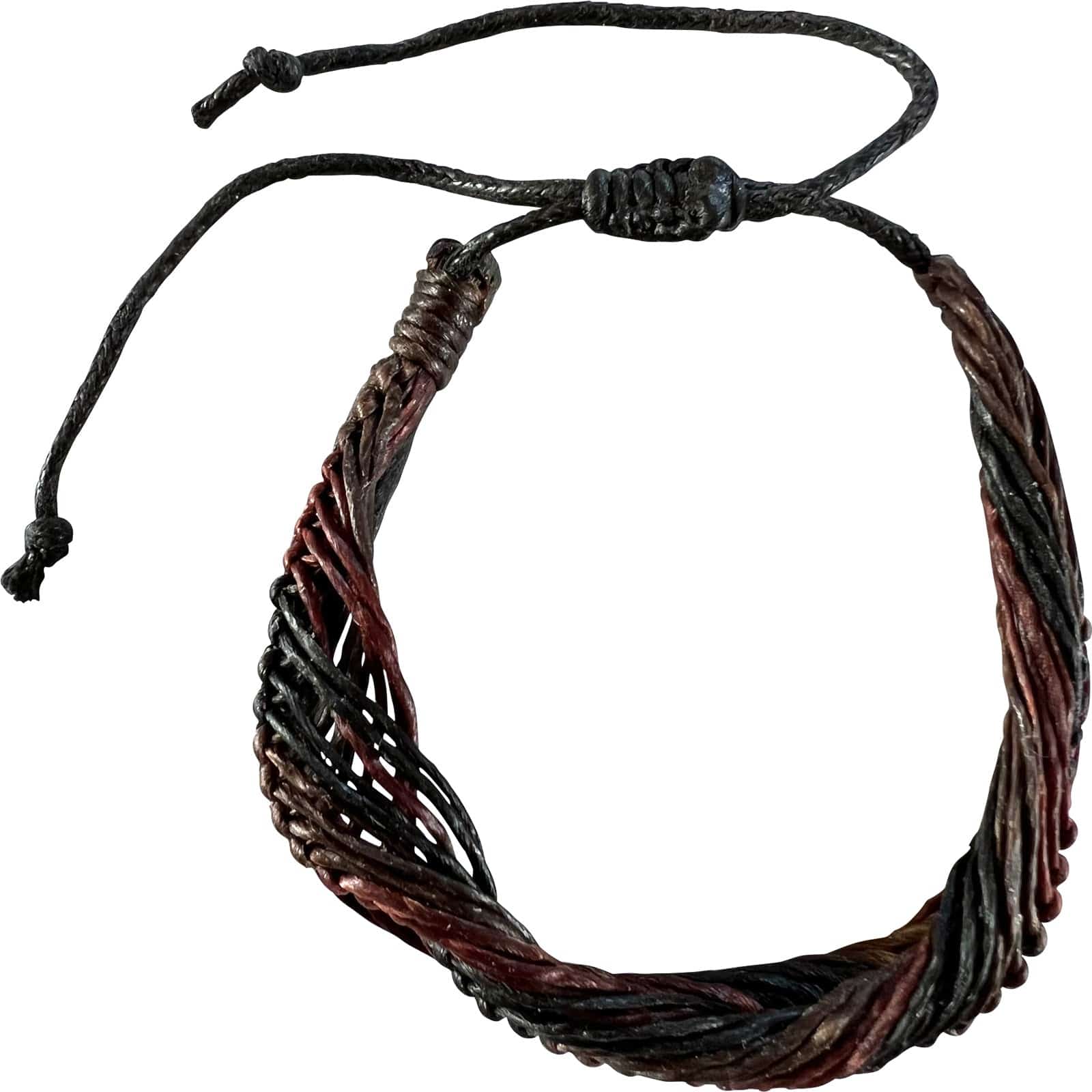 Black Brown Bracelet Wristband Bangle Mens Womens Boys Girls Handmade Jewellery