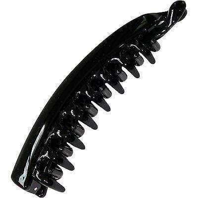 Black Hair Claw Clip Comb Clamp Grip Grasp Girls Womens Kids Ladies Accessories
