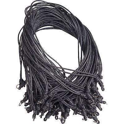 Black Hemp Cord Pendant Necklace Chains Chokers String Knot Ropes Bulk Wholesale 6