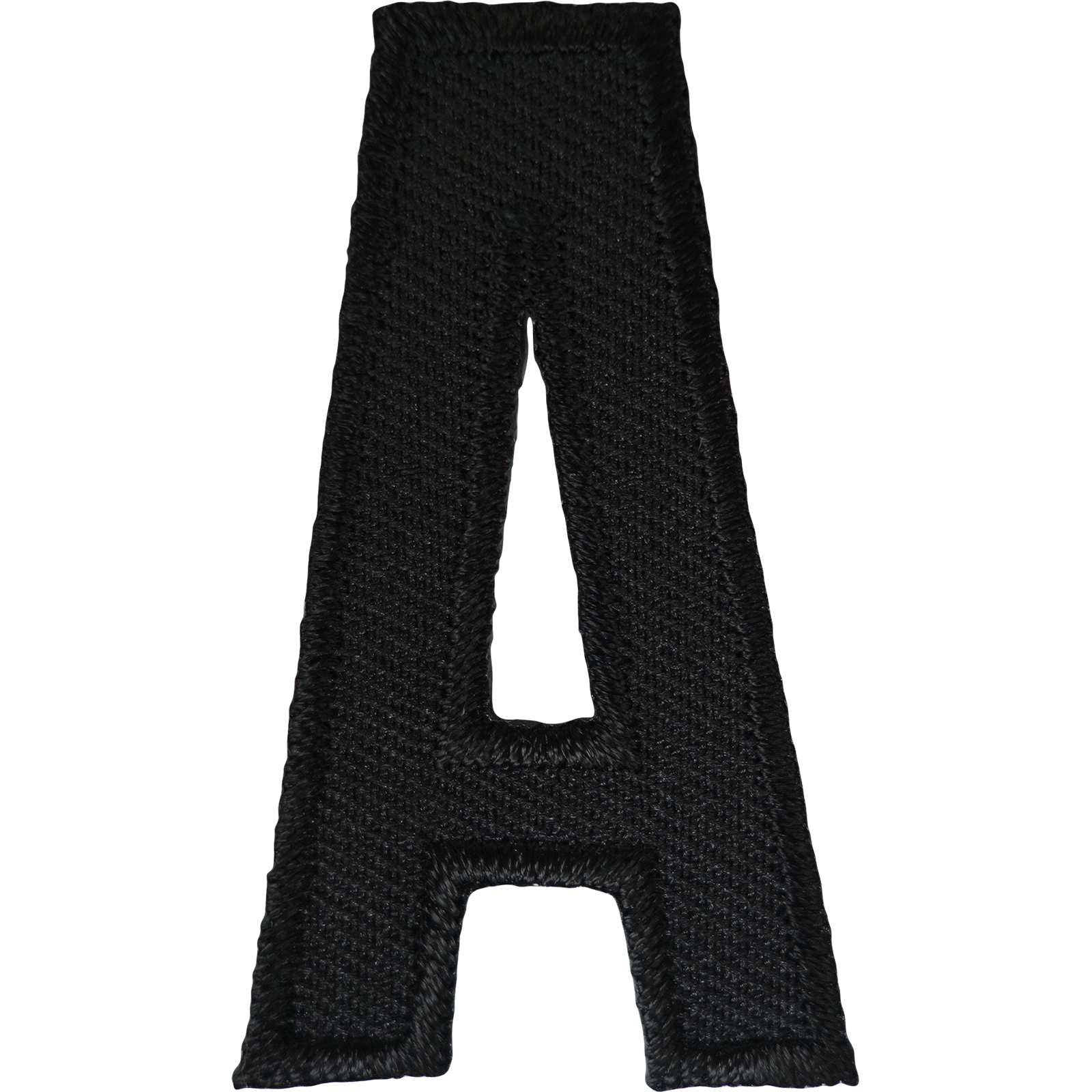 Letter A Black Letter Number Iron Sew On Patches Badges Name Letters Numbers Badge Patch