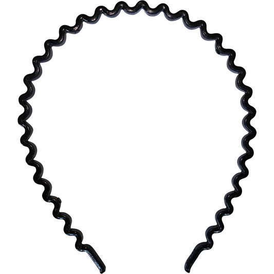 Black Sports Headband Alice Band Hairband Womens Childrens Kids Hair Accessories