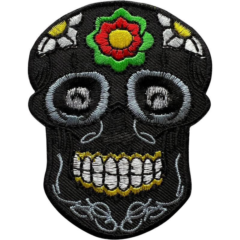 products/black-sugar-skull-patch-iron-sew-on-embroidery-badge-flower-embroidered-applique-30088803352641.jpg