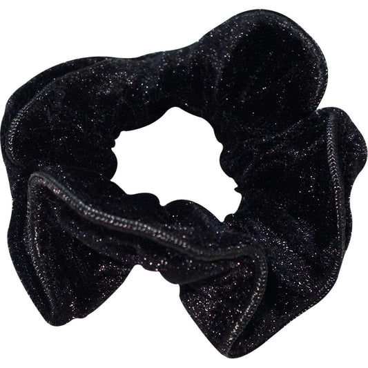 Black Velvet Hair Scrunchie Elastic Bobble Scrunchy Girls Womens Kid Accessories