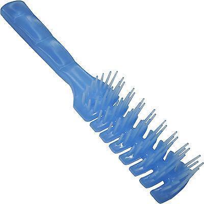 Blue Detangling Brush Comb Frizzy Dry Curly Hair Hairdresser Salon Accessories