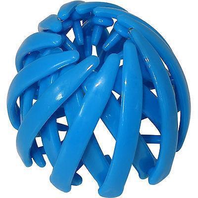 Blue Expanding Pony Tail Hair Clip Clamp Grip Claw Ponytail Clasp Girls Womens Blue Expanding Pony Tail Hair Clip Clamp Grip Claw Ponytail Clasp Girls Womens
