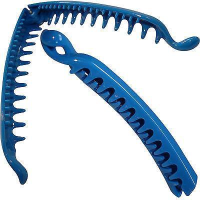 Blue Hair Claw Banana Clip Comb Clamp Grip Grasp Clasp Girls Kids Accessories Blue Hair Claw Banana Clip Comb Clamp Grip Grasp Clasp Girls Kids Accessories