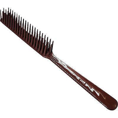 Brown Detangle Hair Brush Kids Childrens Knot Comb Hairdresser Salon Accessories