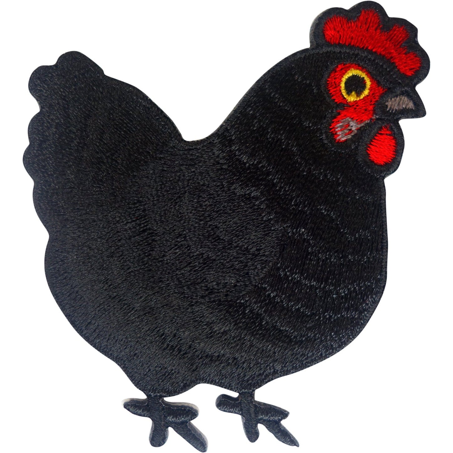 Chicken Iron On Patch Sew On Hen Embroidered Badge Cockerel Embroidery Applique