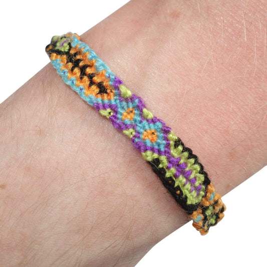 Cotton Friendship Bracelet Wristband Bangle Mens Womens Boys Girls Kid Jewellery