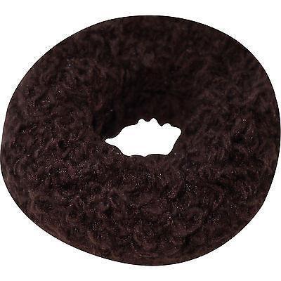 Dark Brown Hair Scrunchie Elastic Bobble Scrunchy Band Girls Womens Accessories