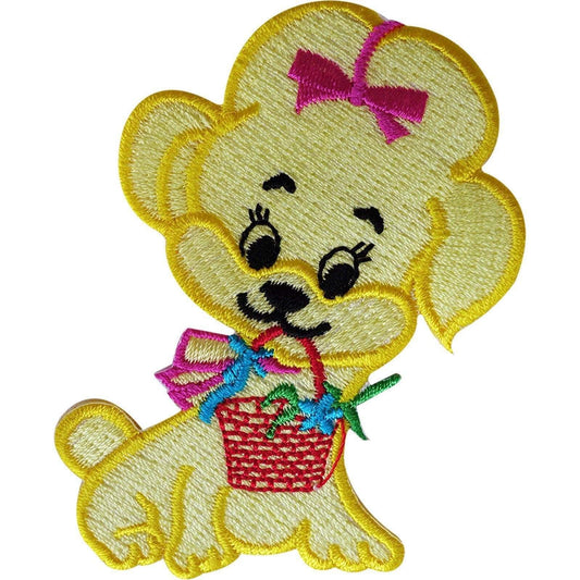 Dog Patch Embroidered Badge Embroidery Crafts Applique Iron Sew On Clothes Bags