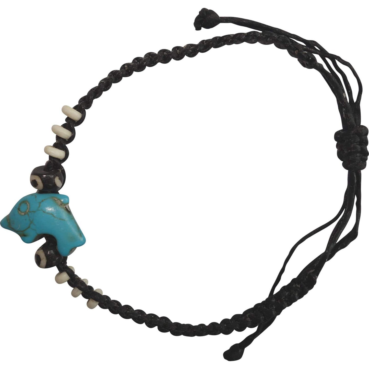 Dolphin Bracelet Beaded Wristband Bangle Mens Womens Boys Girls Ladies Jewellery