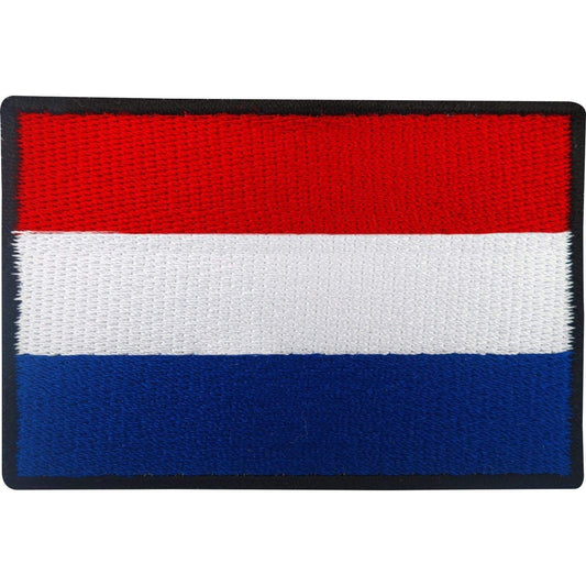 Dutch Flag Patch Iron Sew On Badge Netherlands Holland Football Shirt Applique