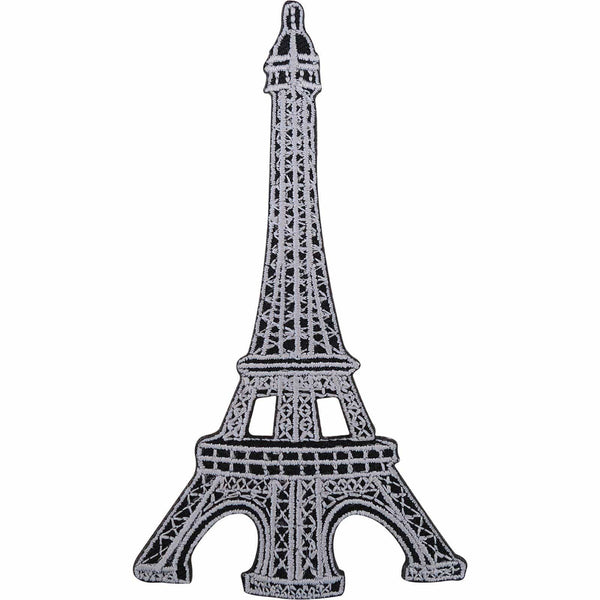 Eiffel Tower Iron On Patch Embroidered Sew On Badge French Paris France Crafts