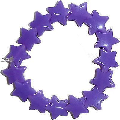 Elasticated Purple Stars Bracelet Wristband Bangle Toddler Girls Kids Jewellery Elasticated Purple Stars Bracelet Wristband Bangle Toddler Girls Kids Jewellery