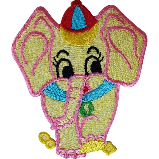 Elephant Patch Iron Sew On Clothing Embroidered Badge Animal Embroidery Applique