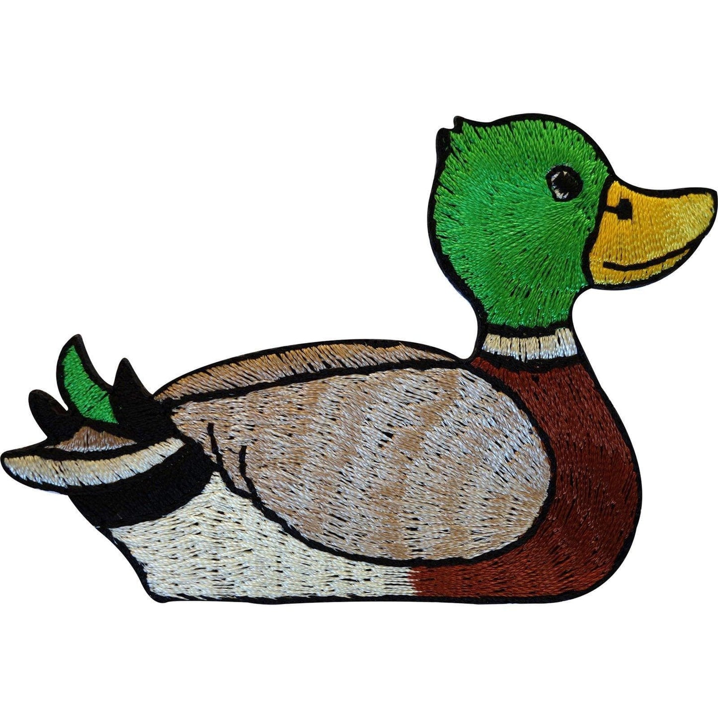 Embroidered Duck Iron On Patch Sew On Badge Animal Embroidery Clothes Applique