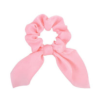 11 Fabric Bow Knot Elastic Hair Bands Scrunchies Bobbles