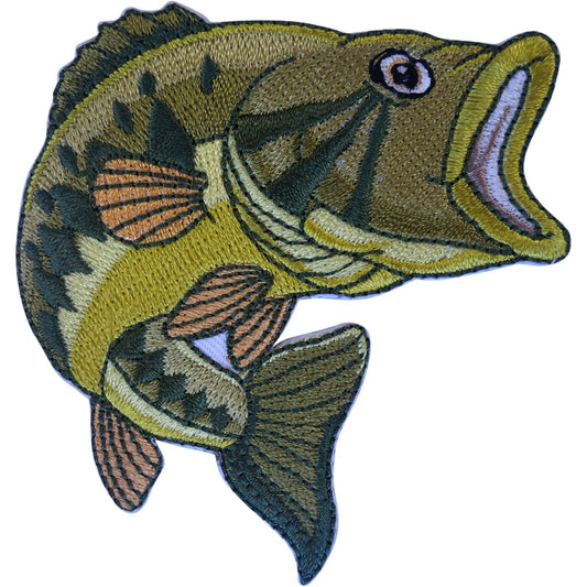 Mustad Fish Hooks Embroidery Iron On Fishing Company Logo Patch