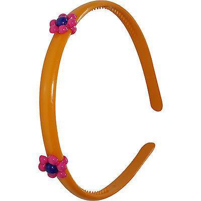 Flower Orange Hairband Headband Alice Hair Band Girls Kids Childrens Accessories