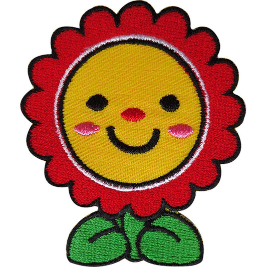 Flower Patch Embroidered Badge Iron Sew On Jeans Tops Embroidery Crafts Applique