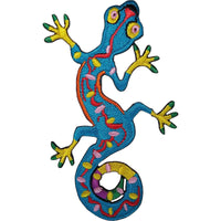 Gecko Lizard Embroidered Iron Sew On Patch Badge Clothes Bag Embroidery Applique