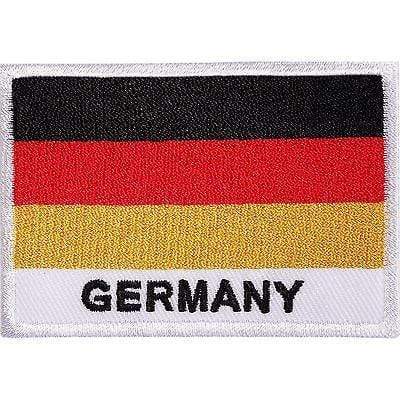 Germany Flag Embroidered Iron / Sew On Patch Deutschland German Shirt Bag Badge