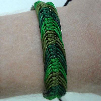 Green Bracelet Wristband Bangle Mens Ladies Boys Girls Kids Cool Surf Jewellery