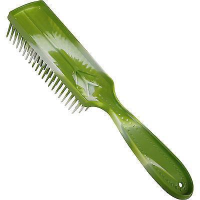Green Detangling Hair Brush Hairdresser Salon Accessories Thick Curly Frizz Comb Green Detangling Hair Brush Hairdresser Salon Accessories Thick Curly Frizz Comb
