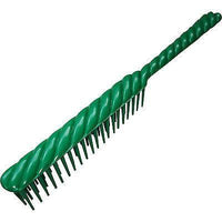 Green Detangling Hair Brush Tangle Knot Free Comb Hairdresser Salon Accessories