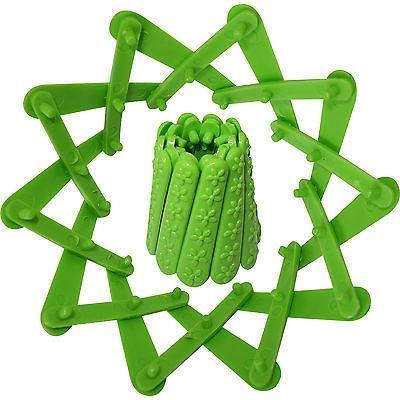 Green Expandable Pony Tail Hair Clip Bun Holder Clamp Expanding Ponytail Grip Green Expandable Pony Tail Hair Clip Bun Holder Clamp Expanding Ponytail Grip