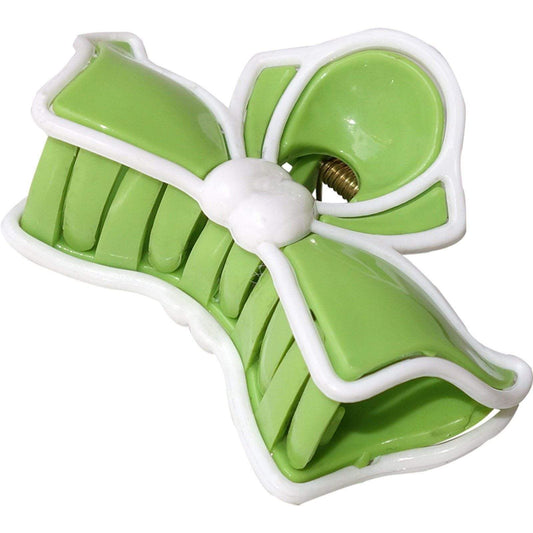 Green Hair Bow Barrette Grip Grasp Clamp Clasp Clip Claw Girls Kids Accessories Green Hair Bow Barrette Grip Grasp Clamp Clasp Clip Claw Girls Kids Accessories