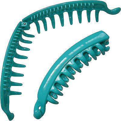 Green Hair Claw Banana Clip Comb Clamp Grip Grasp Clasp Girls Womens Kids Ladies Green Hair Claw Banana Clip Comb Clamp Grip Grasp Clasp Girls Womens Kids Ladies