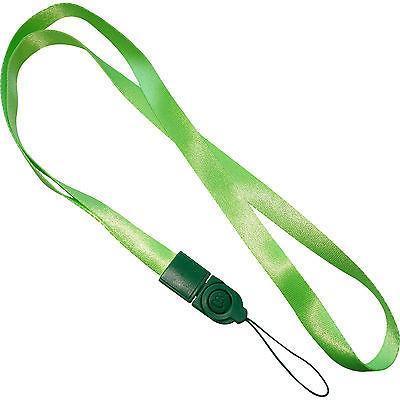 Green Mobile Cell Phone Neck Strap Lanyard ID Badge Card Key USB Holder Keychain