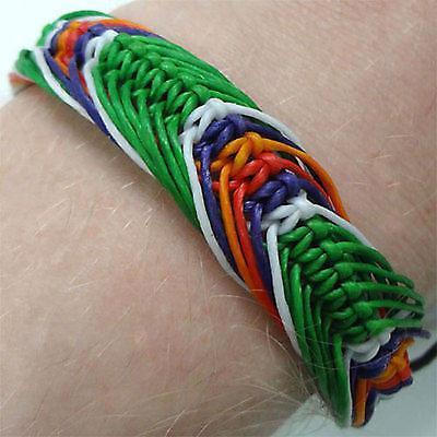 Green Multicoloured Bracelet Wristband Bangle Mens Womens Boys Girls Jewellery