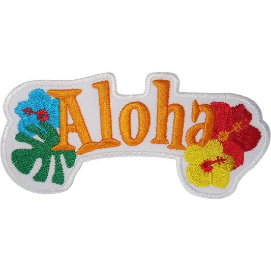 Hawaiian Patch Iron Sew On Dress T Shirt Skirt Hawaii Flower Embroidered Badge
