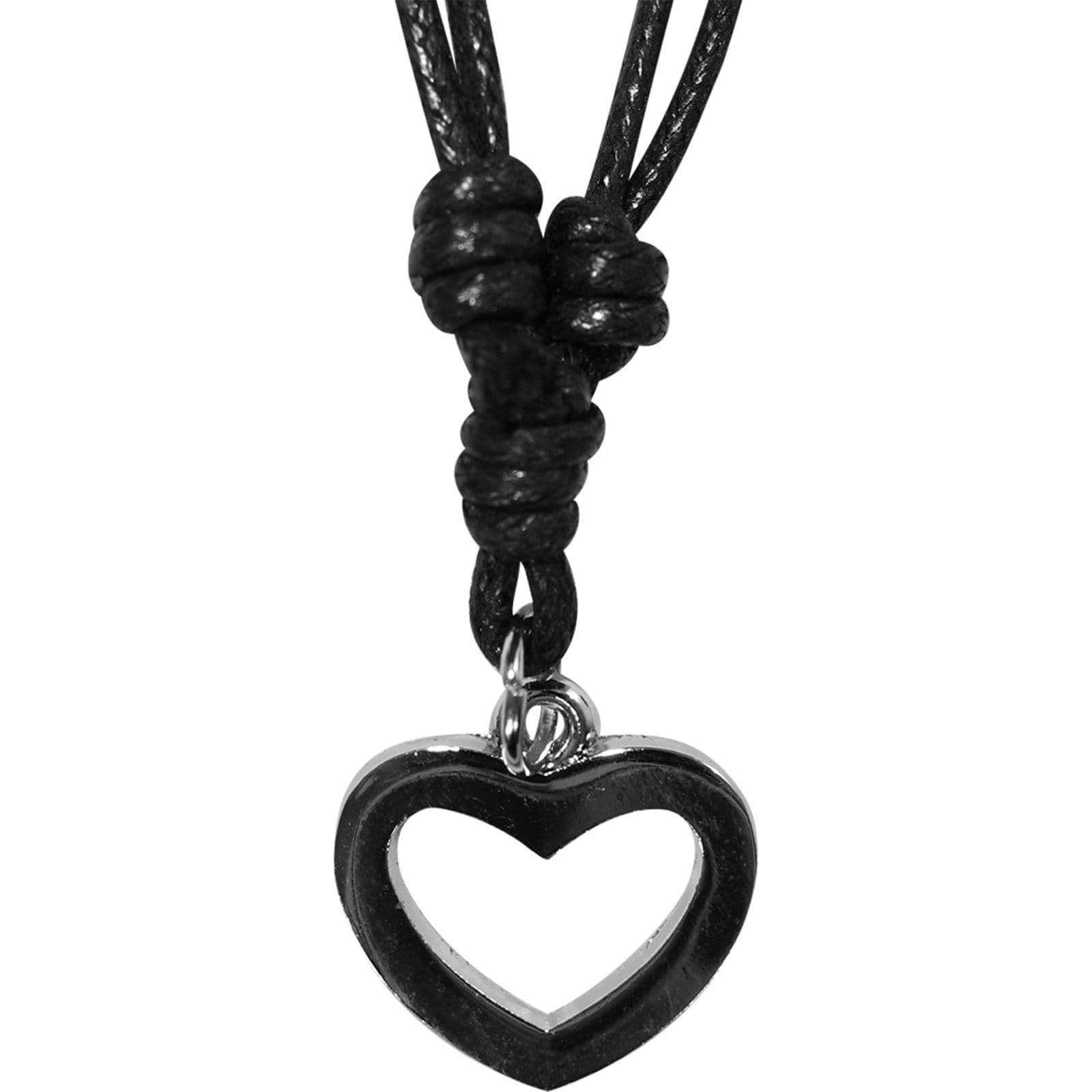 Heart Pendant Necklace Chain Womens Girls Childrens Kids Ladies Love Jewellery