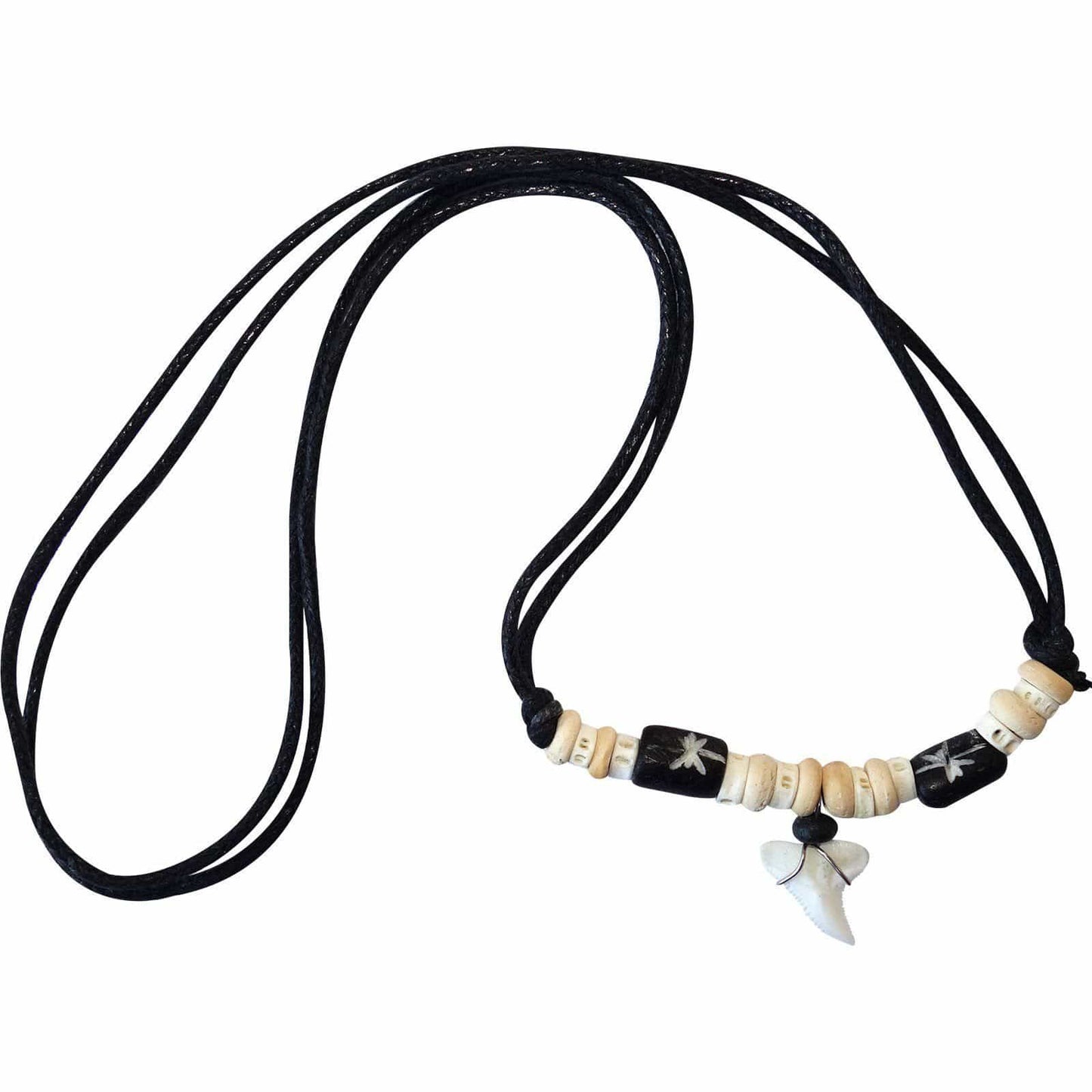Shark Tooth Necklace Pendant Chain Mens Womens Boys Girls Childrens Jewellery
