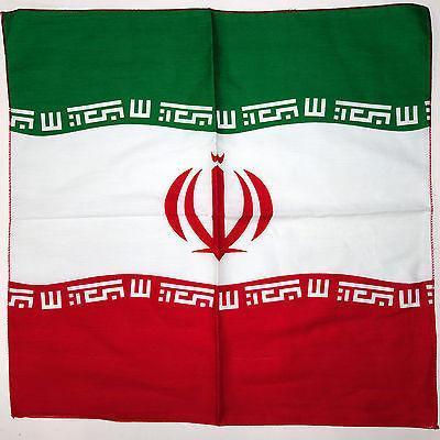 Iran Flag Bandana Iranian Bandanna Hairband Headband Hat Gym Sport Exercise Run