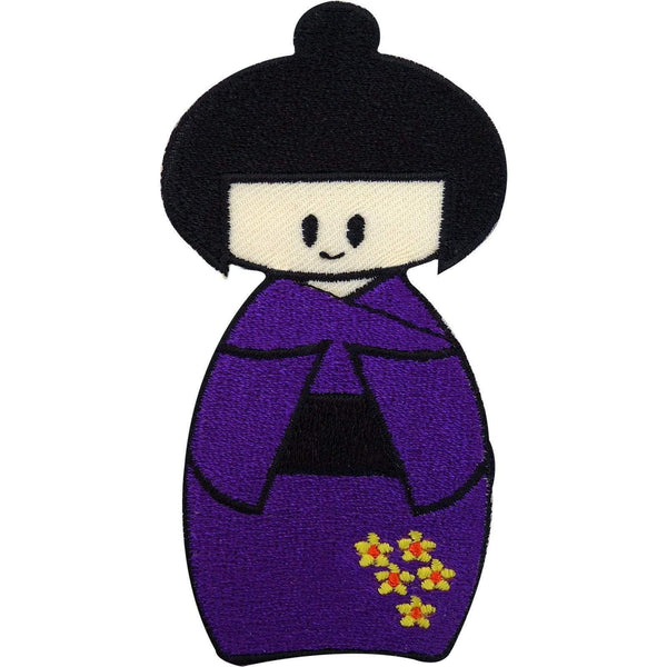 Japan Hina Doll Iron / Sew On Patch Badge Japanese Doll Festival Hinamatsuri Day