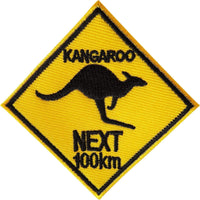 Kangaroo Patch Iron Sew On Australia Sign Embroidered Badge Embroidery Applique