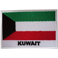 Kuwait Flag Patch Iron On Sew On Kuwaiti Embroidered Badge Embroidery Applique