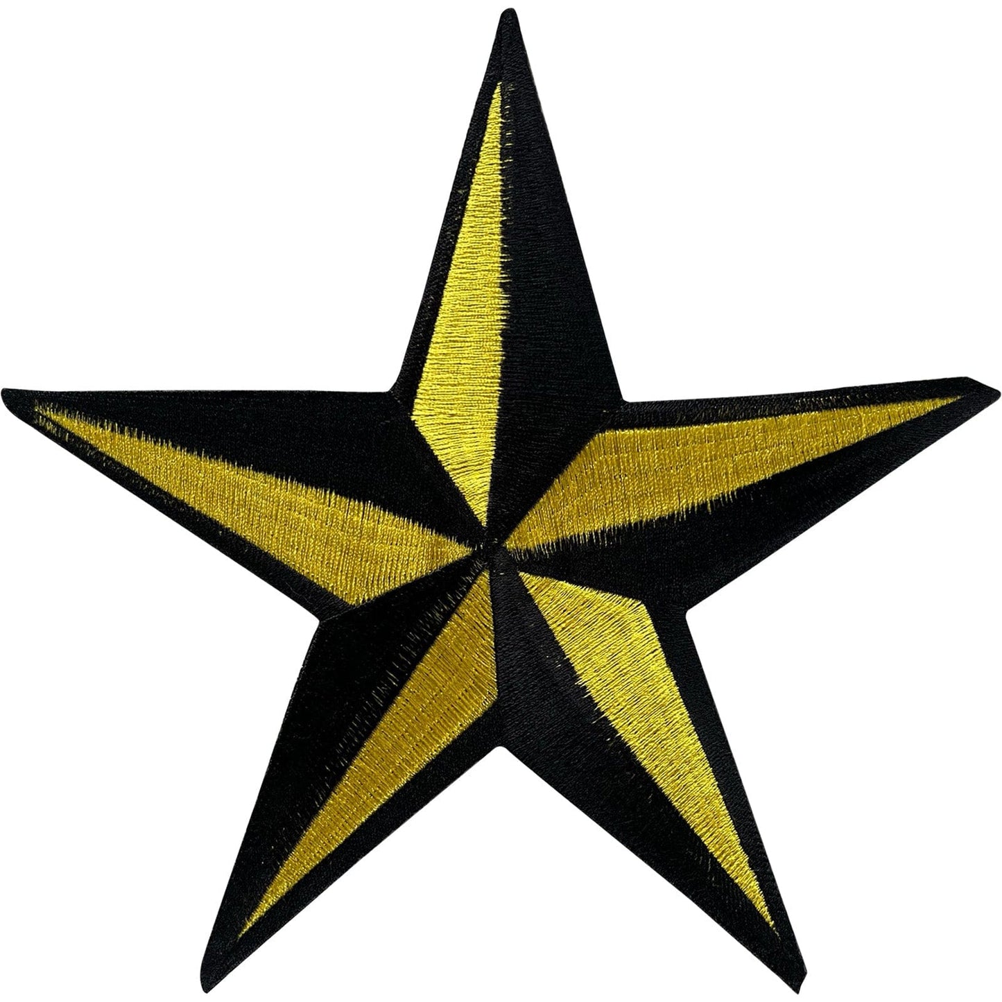 Large Star Patch Iron Sew On Clothes Big Embroidered Crafts Applique Badge Motif