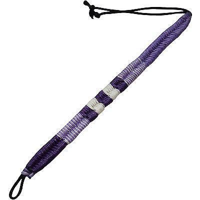 Lavender Hemp Waxed Cotton Braided Bendy Wristband Bracelet Bangle Girls Jewelry