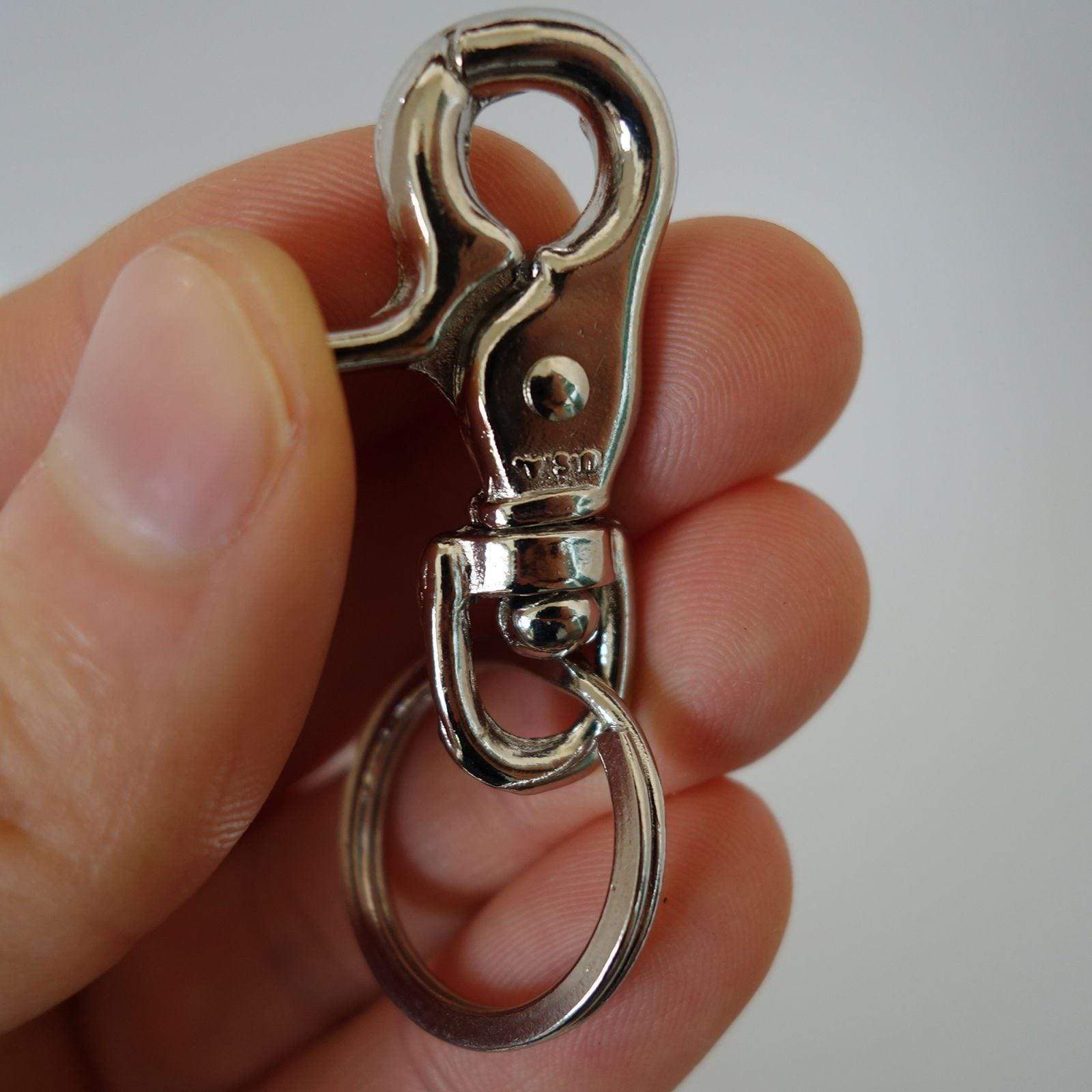 Metal Keyring Keychain Key Holder Chain Dog Cat Lizard Collar Lead Harness Clip