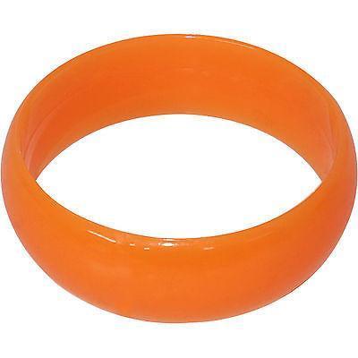 Orange Bracelet Bangle Girl 80s Eighties 1980s Retro Fancy Dress Costume Jewelry Orange Bracelet Bangle Girl 80s Eighties 1980s Retro Fancy Dress Costume Jewelry