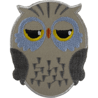 Owl Iron On Patch Sew On T Shirt Jacket Skirt Bag Bird Animal Embroidered Badge