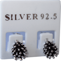 Pair of 925 Sterling Silver Hedgehog Stud Earrings Ear Studs Jewellery Jewelry