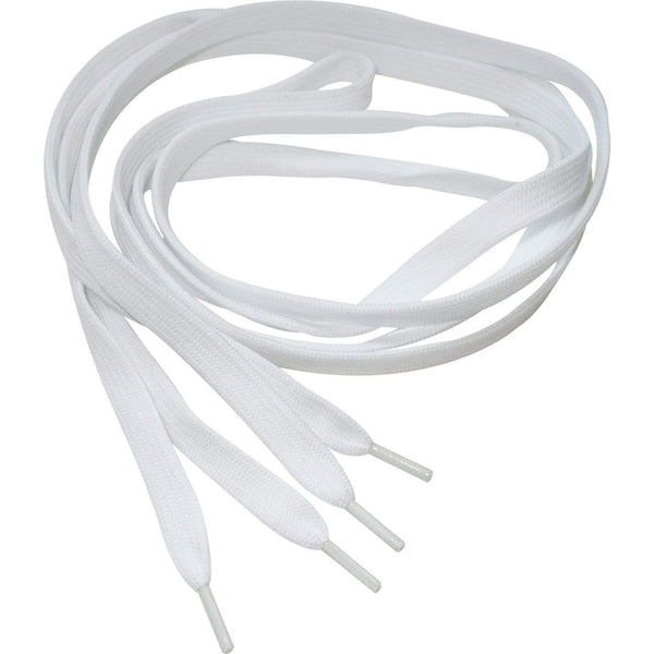 Plain White Shoe Laces for Boys Girls Mens Womens Childrens Kids Trainers Shoes